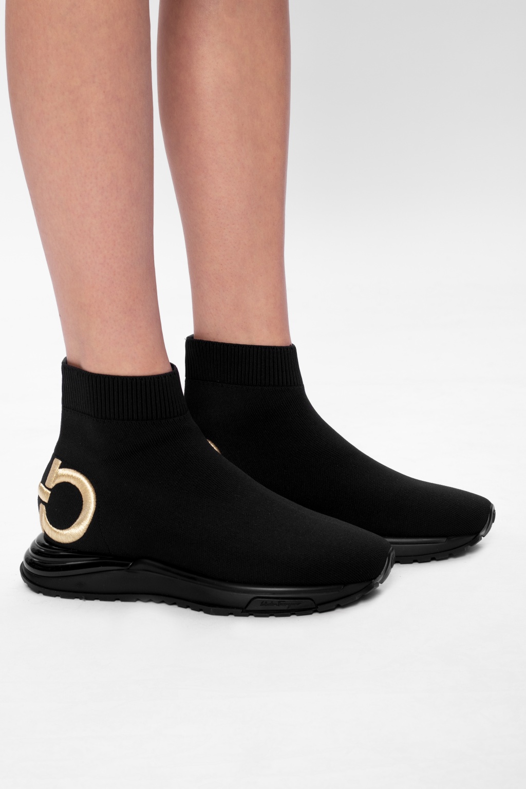 Ferragamo 2025 sock sneakers